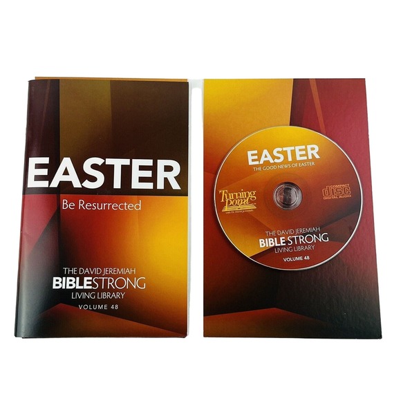 BibleStrong Volume 48 Easter CD & Booklet Dr.‎ David Jeremiah Living Library - Picture 1 of 3